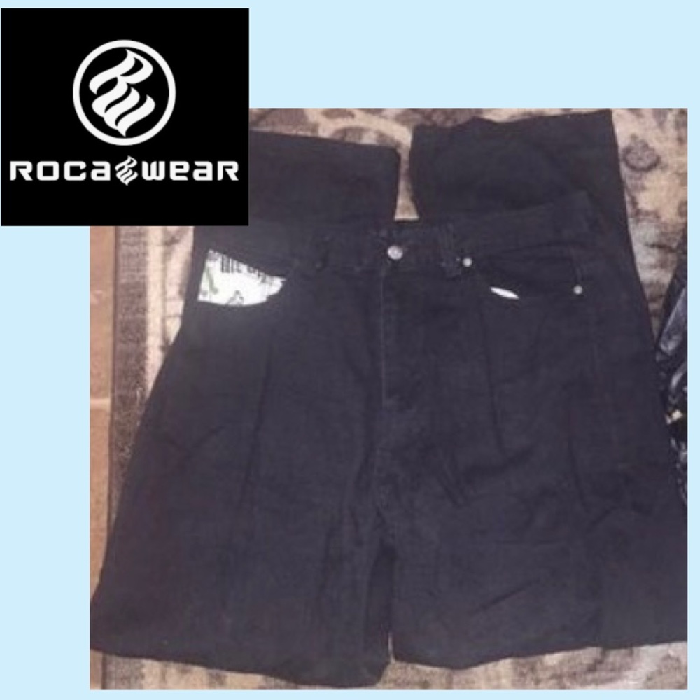 Men’s Roca Wear Black Jeans